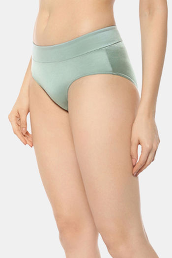Amante Low Rise Full Coverage Hipster Panty - Pastel Green — image 2